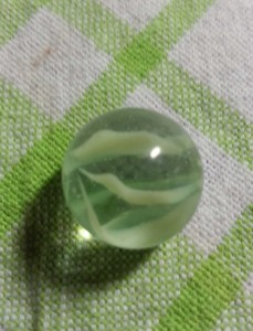 one of my marbles